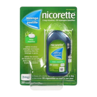 Nicotine Lozenge Mini Mint 20 Count (Case Of 6) by Nicorette