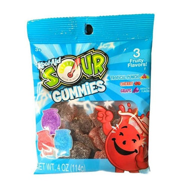 Sour Gummies 114 Grams (Case Of 12) by Kool-aid