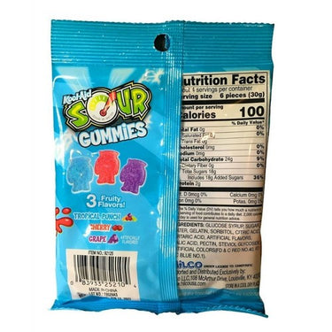 Sour Gummies 114 Grams (Case Of 12) by Kool-aid