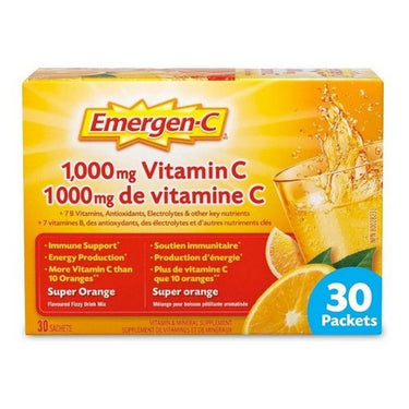 Vitamin C Super Orange 30 Count (Case Of 30) by Emergen-C