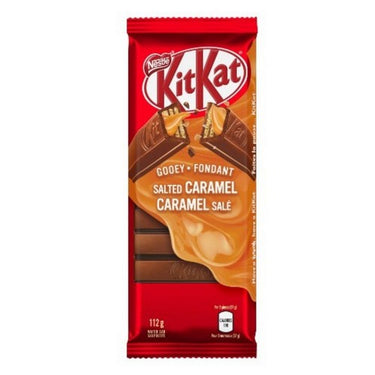 Gooey Salted Caramel Chocolate Bar Kit Kat 112 Grams (Case Of 15) by Kit Kat