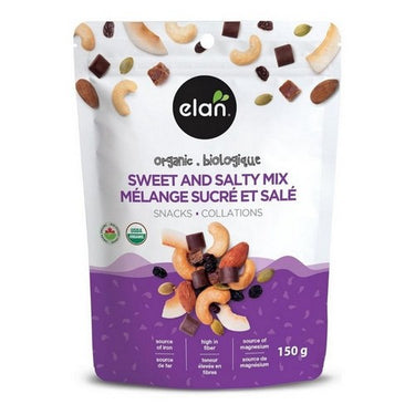 Organic Sweet And Salty Mix 150 Grams (Case Of 8) by Elan