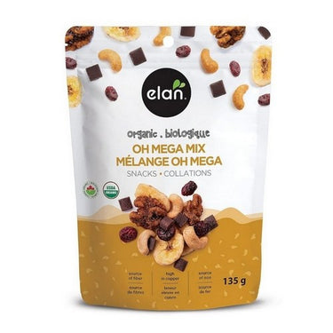 Organic Oh Mega Mix 135 Grams (Case Of 8) by Elan