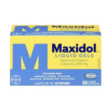 Naproxen Liquid Gel 30 Caps by Maxidol