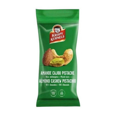 Mixed Nuts Almond Cashew Pistachio 60 Grams (Case Of 24) by Krispy kernels