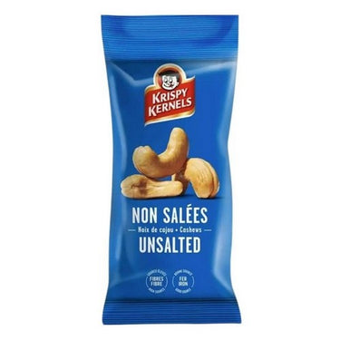 Unsalted Cashew Nuts 60 Grams (Case Of 24) by Krispy kernels