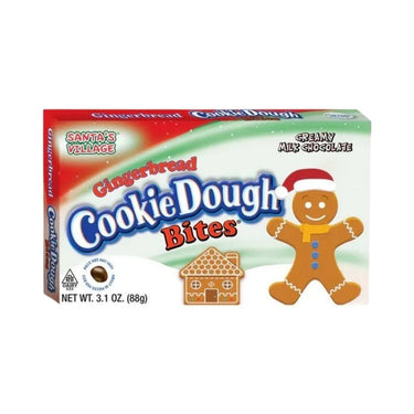 Gingerbread Cookie Dough Bites 88 Grams (Case Of 12) by Santa's Village