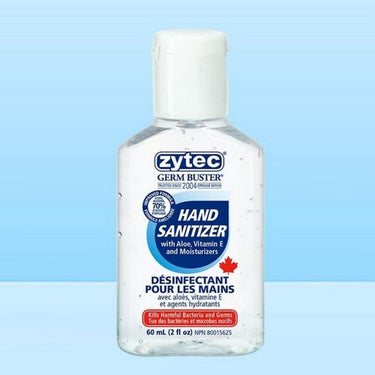 Hand Sanitizing Gel Clear 60 Ml by Zytec Germ Buster