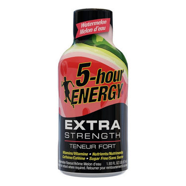 Extra Strength Watermelon Flavor 57 Ml (Case Of 12) by 5 Hour Energy