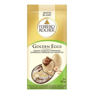 White Chocolate Easter Eggs 90 Grams (Case Of 24) by Ferrero Rocher