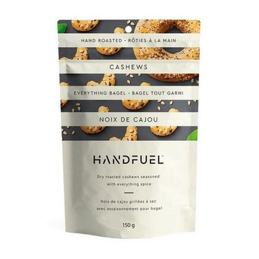 Everything Bagel Cashews 150 Grams (Case Of 12) by Handfuel