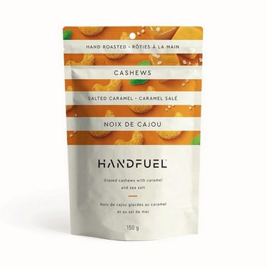 Salted Caramel Cashews 150 Grams (Case Of 12) by Handfuel