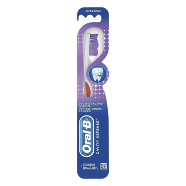 Cavity Defense Toothbrush Soft 1 Count by Oral-B