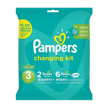 Change Kit Diaper Size 3 1 Packet by Pampers