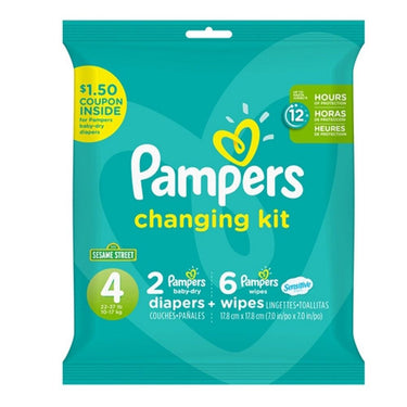 Change Kit Diaper Size 4 1 Packet by Pampers