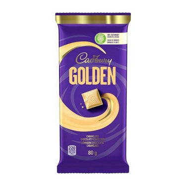 Cadbury, Caramelized Chocolatey Bar Golden, 80 Grams (Case Of 21)