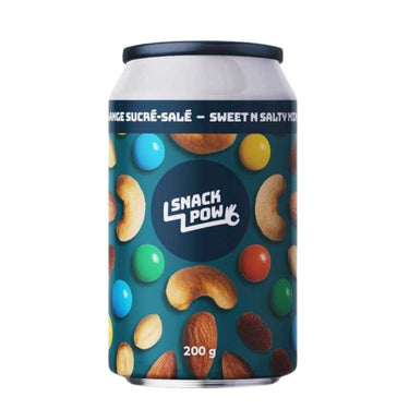 Sweet treats And Salty Nuts Mix 200 Grams (Case Of 6) by Snack Pow