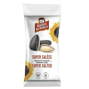 Sunflower Seeds Super Salted 40 Grams (Case Of 36) by Krispy kernels