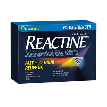 Extra Strength Non-Drowsy Allergy Relief 10 Count by Reactine