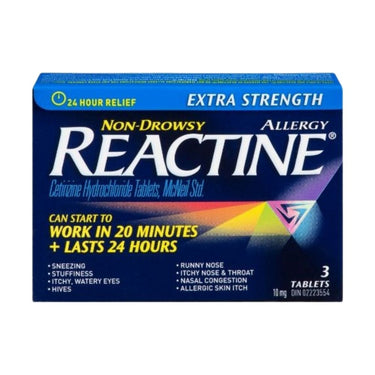 Extra Strength Tablet 3 Count by Reactine