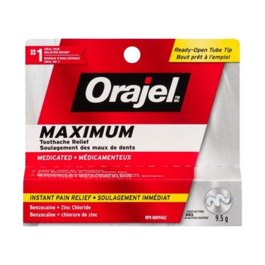 Fast Acting Toothache Relief Gel 9.5 Grams by Orajel