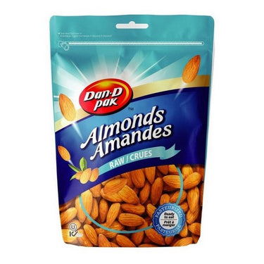 Almonds Raw 100 Grams (Case Of 12) by Dan D Pak