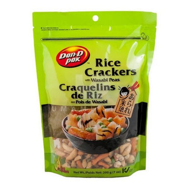 Rice Crackers Wasabi 200 Grams (Case Of 12) by Dan D Pak