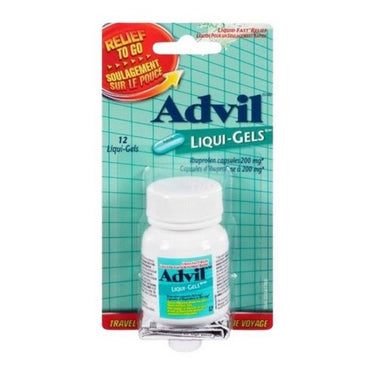 Liquid ibuprofen for pain relief 12 Liquid Gels by Advil