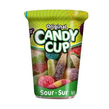 Original Candy Cup Sour 165 Grams (Case Of 12) by Huer