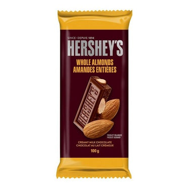 Creamy Milk Chocolate Bar With Whole Almonds 100 Grams (Case Of 14) by The Hershey Company