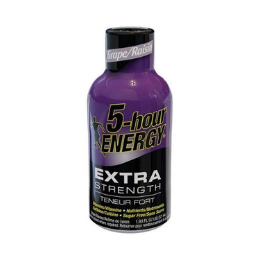 Extra Strength Shot Grape 57 Ml (Case Of 4) by 5 Hour Energy
