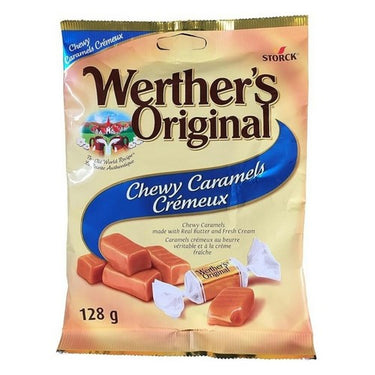 Chewy Caramel Candies 128 Grams (Case Of 12) by Werther's Original