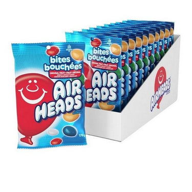 Candy Bites Fruit Flavoured 170 Grams (Case Of 10) by Air Heads