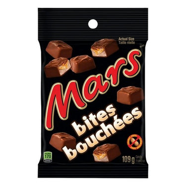 Chocolate Candy Bites 109 Grams (Case Of 12) by Mars