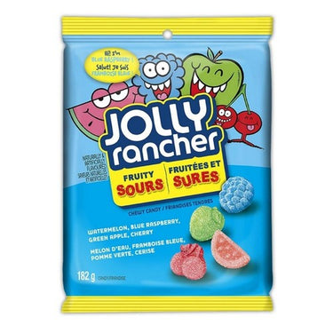 Sour Candies Fruit Flavoured 182 Grams (Case Of 12) by Jolly Rancher