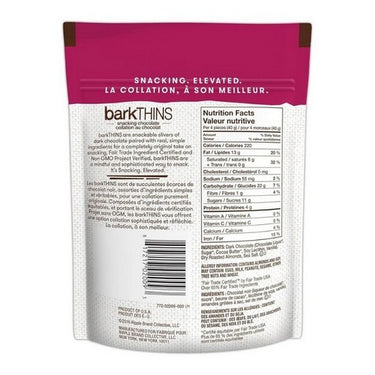 Almond Dark Chocolate Snack With Sea Salt 150 Grams (Case Of 8) by Barkthins