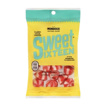 Sweet Sixteen Twist Strawberry 135 Grams (Case Of 6) by Mondoux