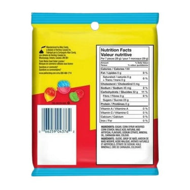 Misfits Gummies Fruit Flavoured Gummy Candies 182 Grams (Case Of 10) by Jolly Rancher