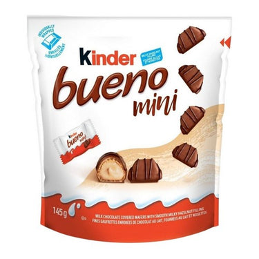 Mini Bites Chocolate And Nuts 145 Grams (Case Of 14) by Kinder Bueno
