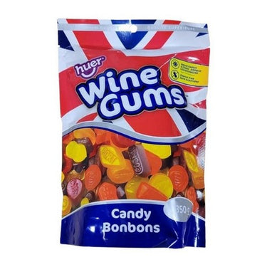 Wine Gums 350 Grams (Case Of 8) by Huer