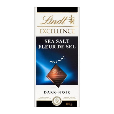 Excellence Sea Salt Dark Chocolate Bar 100 Grams (Case Of 20) by Lindt