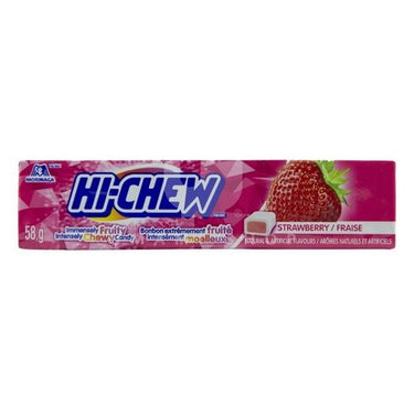 Hi-Chew Candies Strawberry 58 Grams (Case Of 12) by Hi-Chew