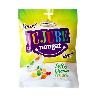 Jujube Nougat Sour 120 Grams (Case Of 12) by Golden Bonbon
