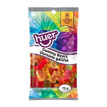 Gummy Bears Candy 75 Grams (Case Of 12) by Huer