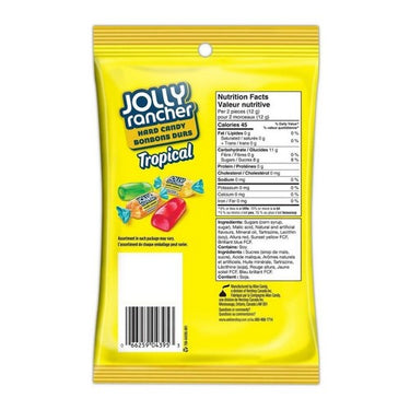 Hard Candy Tropical Flavoured 198 Grams (Case Of 10) by Jolly Rancher