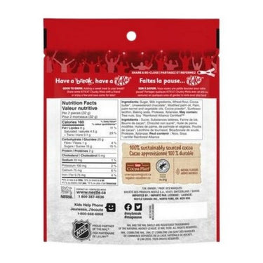 Kit Kat Chunky Bites Nhl Edition 160 Grams (Case Of 10) by Nestle