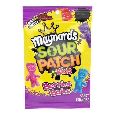 Sour Patch Kids Berry Flavoured Sour Gummies 185 Grams (Case Of 12) by Maynards