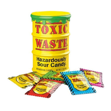 Sour Candy Drum 12 Count (Case Of 12) by Toxic Waste