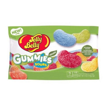 Vegan Sour Gummies Candy 113 Grams (Case Of 12) by Jelly Belly