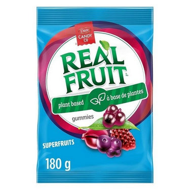 Realfruit Tropical Fruit Flavoured Gummies 180 Grams (Case Of 9) by Dare